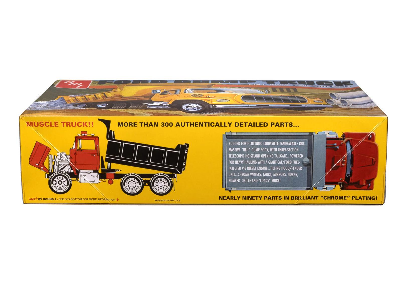 AMT 1/25 LNT-8000 Ford Louisville Dump Truck Model Kit — official product photo 4