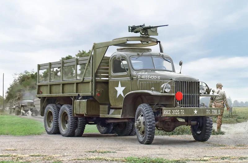 Italeri 1/35 Gmc 2 5t 6x6 Truck 80th Anniv Dday Model Kit — official product photo 1
