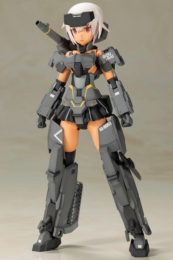 Kotobukiya Frame Arms Girl Gourai-Kai (Black) w/ FGM148 Type Anti-Tank Missile Model Kit - Image 11 of 15