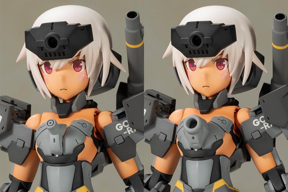 Kotobukiya Frame Arms Girl Gourai-Kai (Black) w/ FGM148 Type Anti-Tank Missile Model Kit - Image 13 of 15