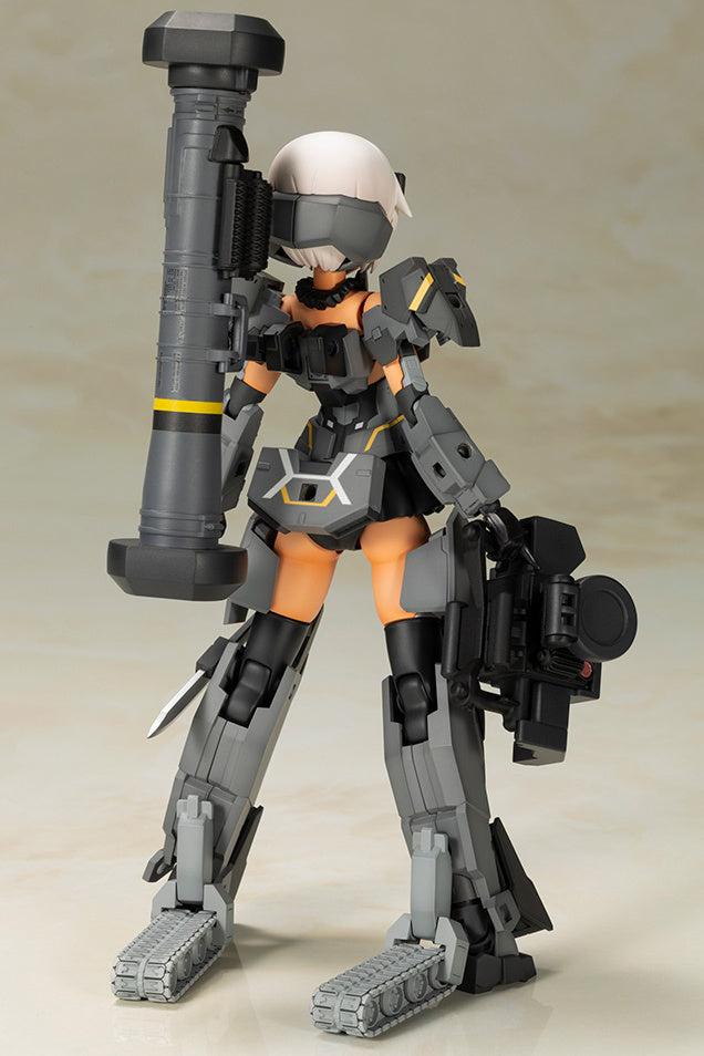 Kotobukiya Frame Arms Girl Gourai-Kai (Black) w/ FGM148 Type Anti-Tank Missile Model Kit - Image 3 of 15