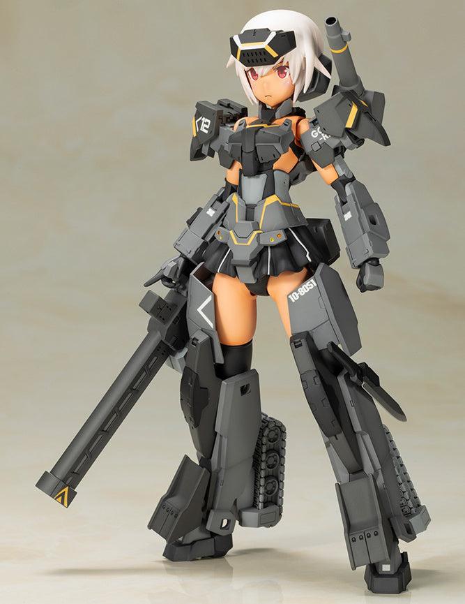 Kotobukiya Frame Arms Girl Gourai-Kai (Black) w/ FGM148 Type Anti-Tank Missile Model Kit - Image 7 of 15