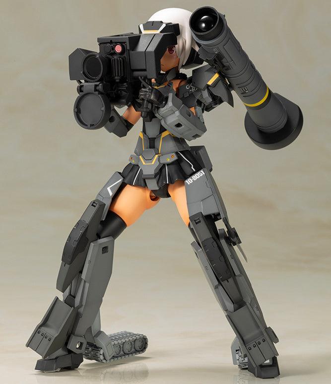 Kotobukiya Frame Arms Girl Gourai-Kai (Black) w/ FGM148 Type Anti-Tank Missile Model Kit - Image 10 of 15