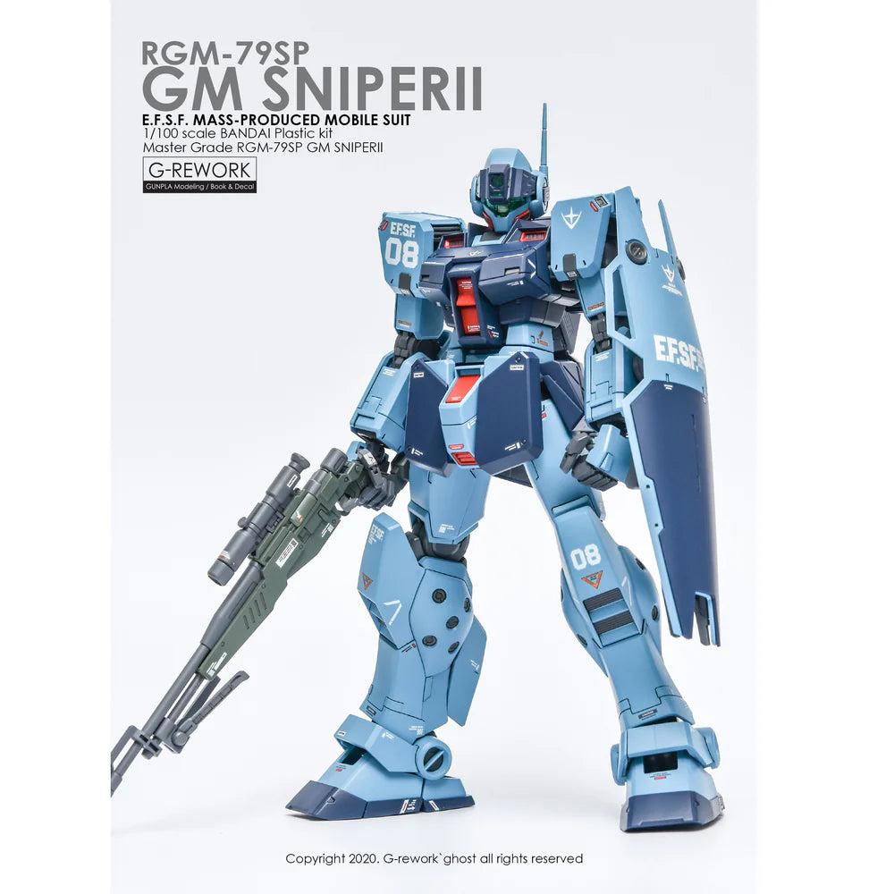 G-Rework 1/100 MG GM Sniper II Custom Decals — product photo