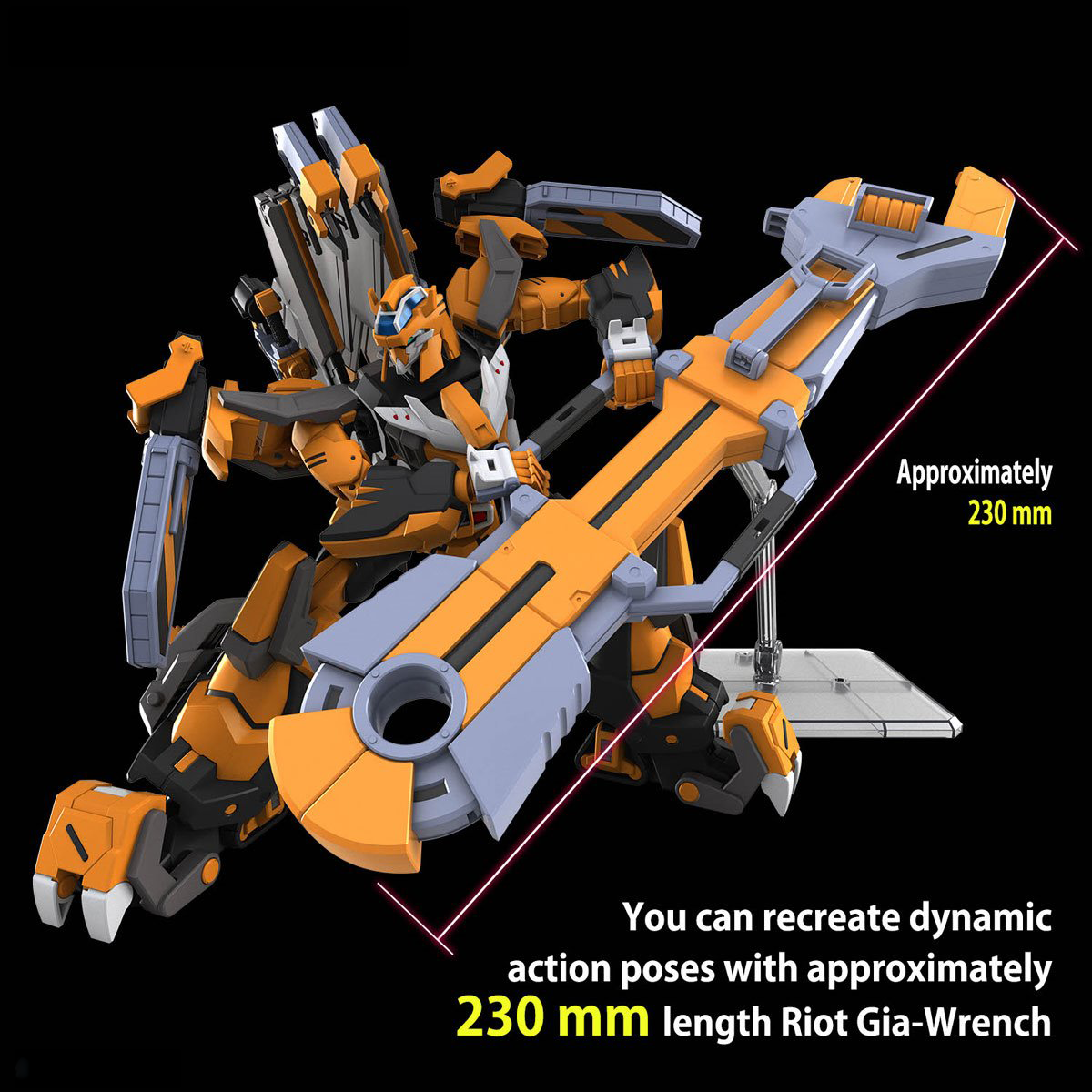 Bandai HG Gunleon (Super Robot Wars) Model Kit - Image 3 of 10