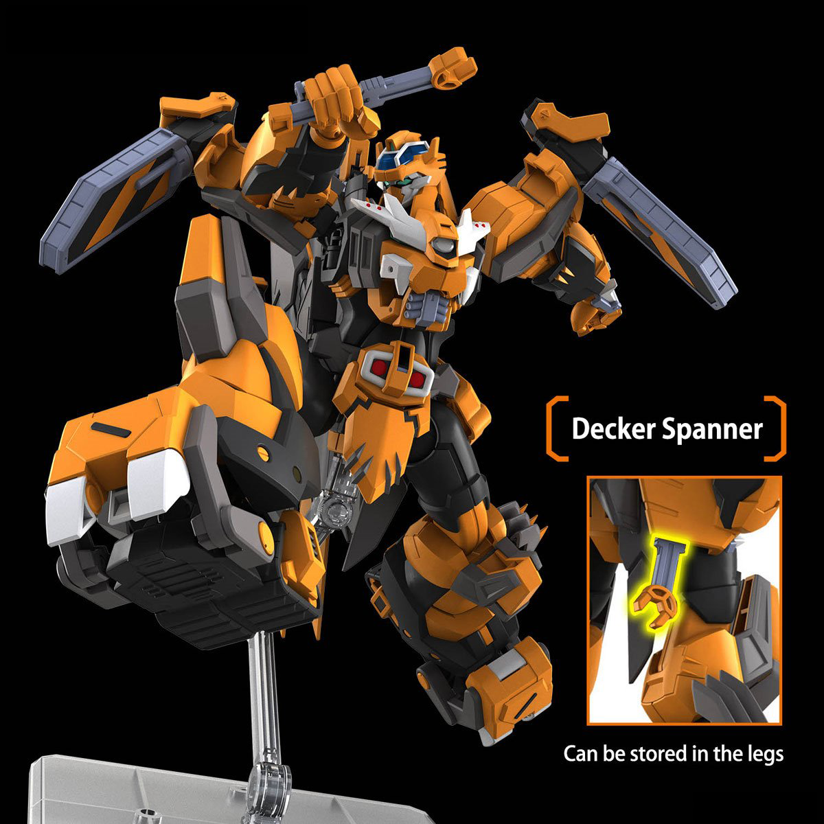 Bandai HG Gunleon (Super Robot Wars) Model Kit - Image 6 of 10