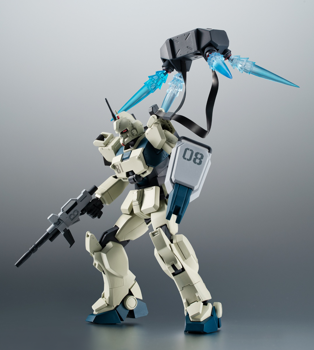Bandai ROBOT SPIRITS (SIDE MS) RX-79(G) Ez-8 Gundam Ez-8 ver. A.N.I.M.E. Action Figure - Image 10 of 11